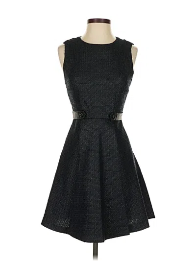 Pre-owned Alice And Olivia Alice + Olivia Cocktail Dress In Black