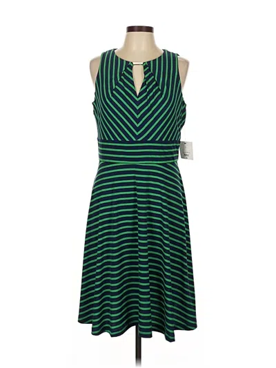 Liz Claiborne Casual Dress In Green