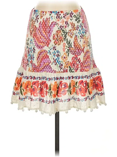 Farm Rio Casual Skirt In Neutral