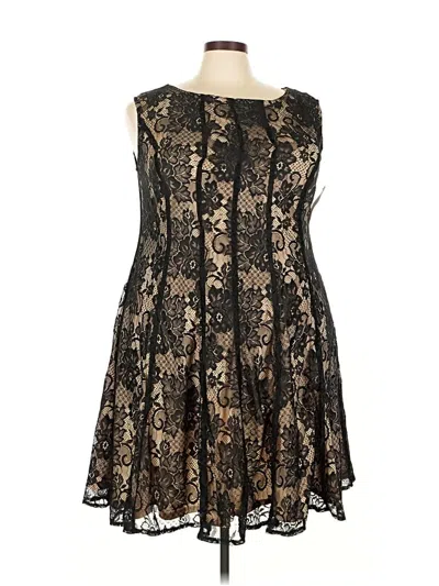 Db Established 1962 Cocktail Dress In Brown