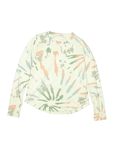 Pre-owned Abercrombie Kids' Long Sleeve T-shirt In Green