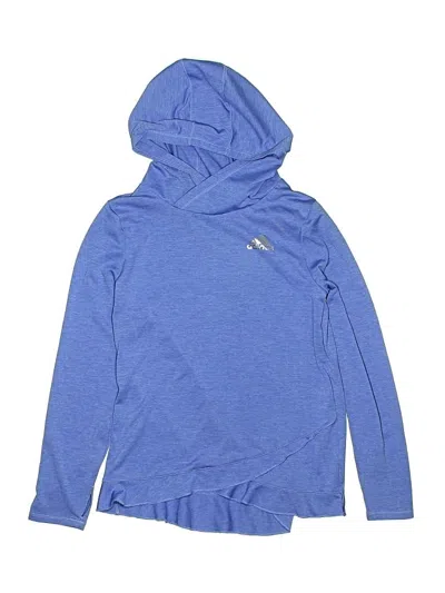 Pre-owned Adidas Originals Kids' Long Sleeve T-shirt In Blue