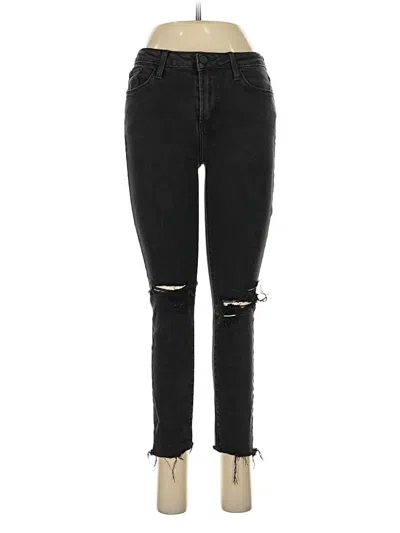 Pre-owned Just Black Jeans In Black