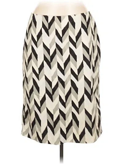 Pre-owned Isaac Mizrahi For Target Casual Skirt In White