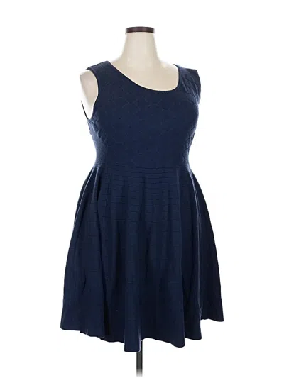 Pre-owned Torrid Casual Dress In Blue