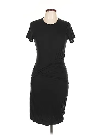 Pre-owned James Perse Casual Dress In Black