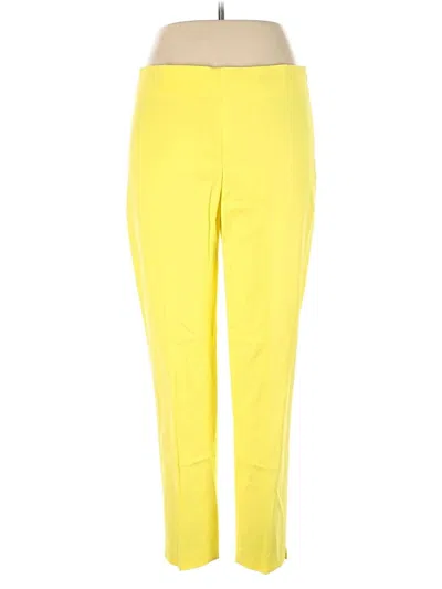 Pre-owned Vince Camuto Casual Pants In Yellow