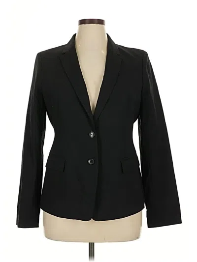 Pre-owned Banana Republic Wool Blazer Jacket In Black