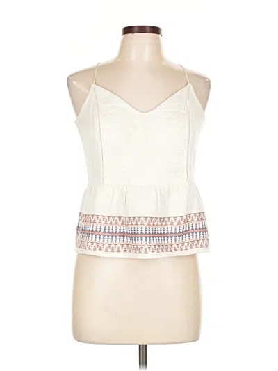 Pre-owned Dolce Vita Sleeveless Blouse In White