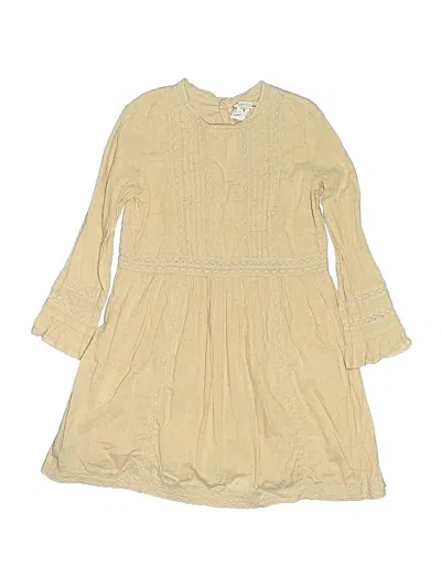 Pre-owned Bonpoint Kids' Dress In Brown