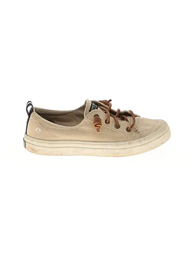 Pre-owned Sperry Top-sider® Sneakers Ivory Shoes In White