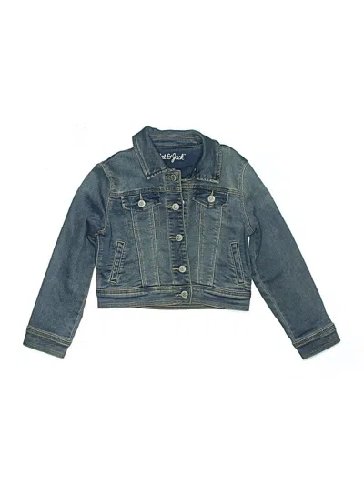 Pre-owned Cat & Jack Kids' Denim Jacket In Blue