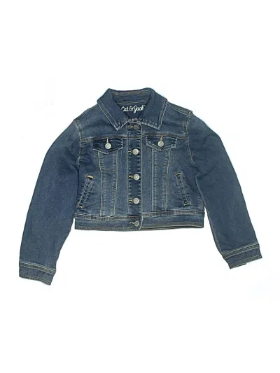 Pre-owned Cat & Jack Kids' Denim Jacket In Blue