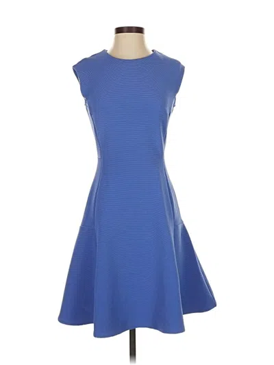 Pre-owned Halogen Cocktail Dress In Blue