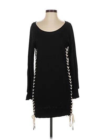 Pre-owned Pam & Gela Casual Dress In Black