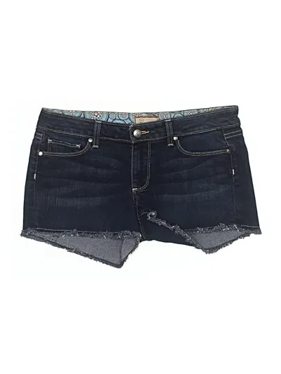 Pre-owned Paige Denim Shorts In Blue