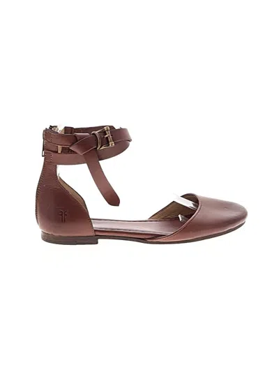 Pre-owned Frye Sandals In Brown