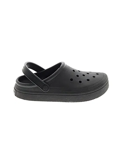 Pre-owned Crocs Mule/clog In Black