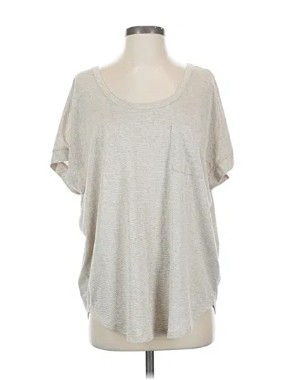 Pre-owned Joie Short Sleeve T-shirt In Gray