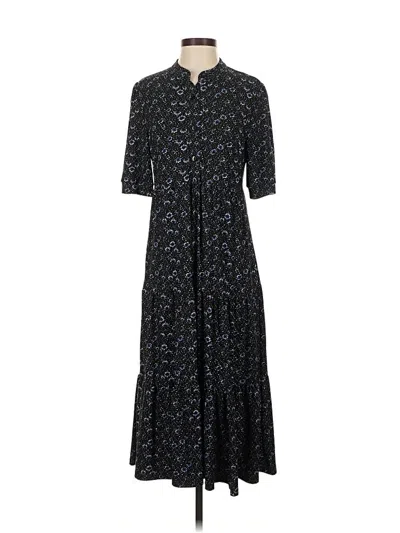 Pre-owned Max Studio Casual Dress In Black