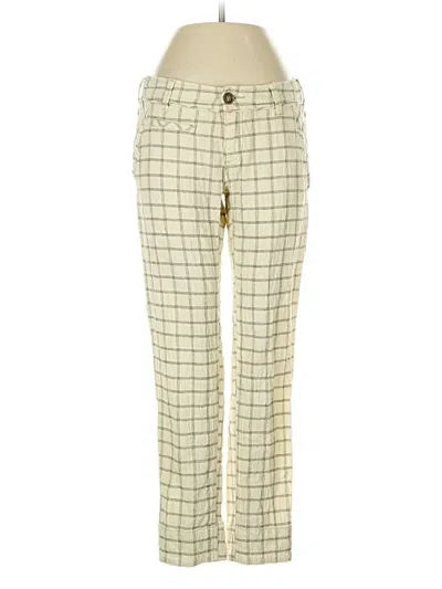 Pre-owned Free People Casual Pants In White