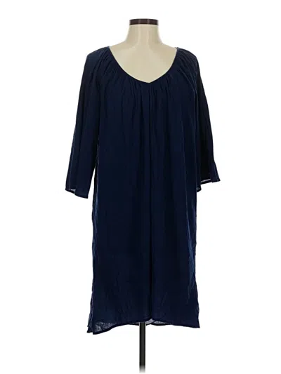 Pre-owned 9 Seed 3/4 Sleeve T-shirt In Blue