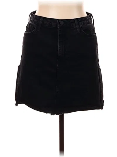 Pre-owned Just Black Denim Skirt In Black
