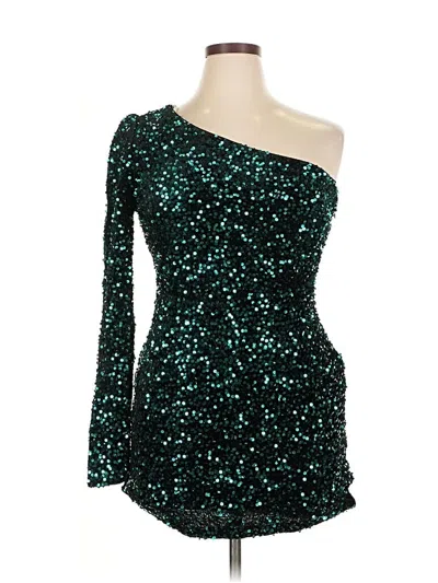 Pre-owned Lulus Cocktail Dress In Blue