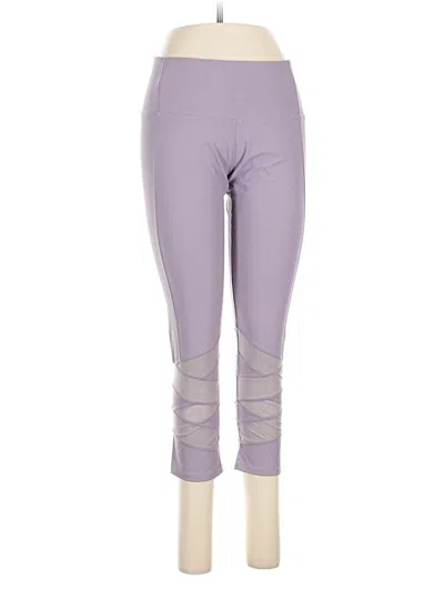 Pre-owned Apana Active Pants In Purple