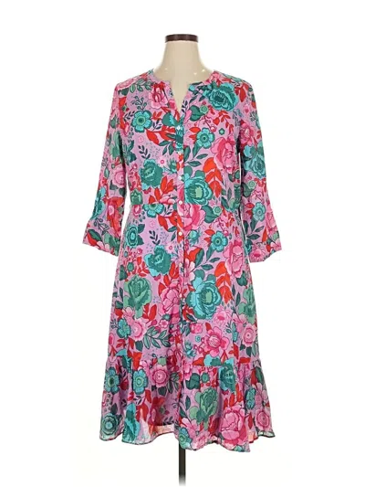 Pre-owned Talbots Casual Dress In Pink