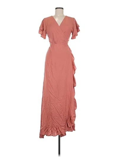 Pre-owned Rove Cocktail Dress In Brown