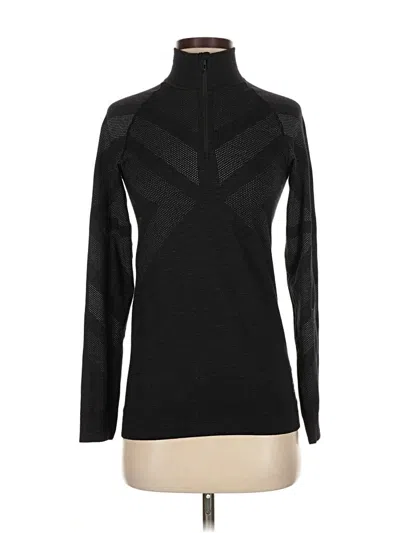 Pre-owned Odlo Fleece Jacket In Black