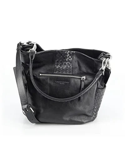 Pre-owned Liebeskind Berlin Leather Satchel In Black