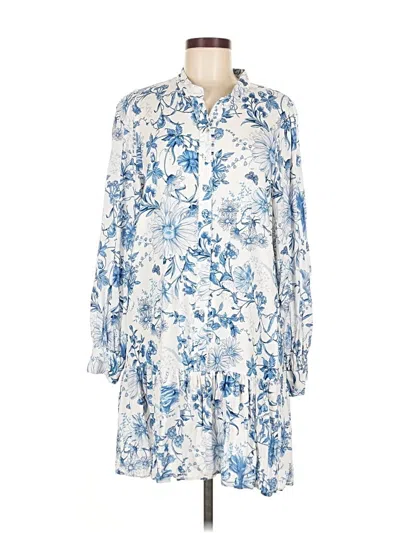 Pre-owned H&m Casual Dress In Blue