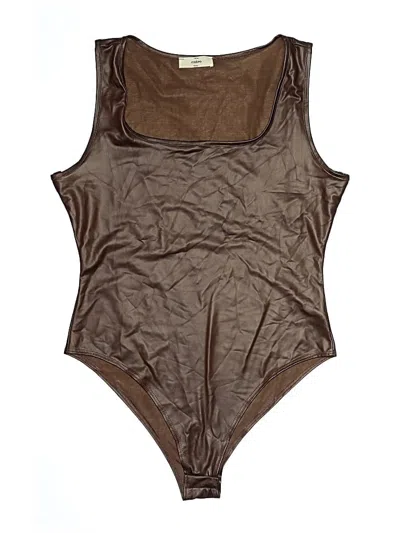 Pre-owned Entro Bodysuit In Brown