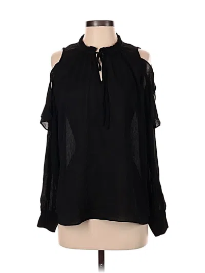 Eesome 3/4 Sleeve Blouse In Black