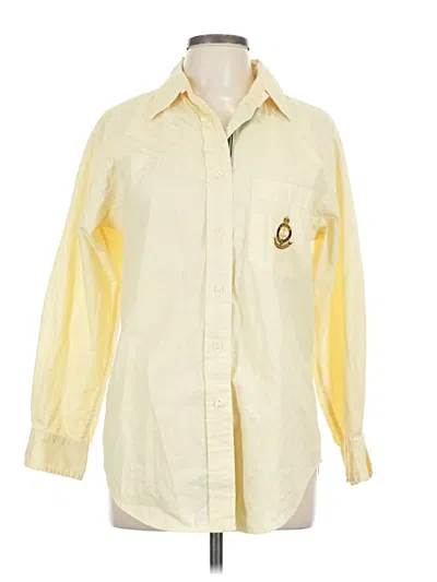 Pre-owned Polo Ralph Lauren Long Sleeve Button Down Shirt In Yellow