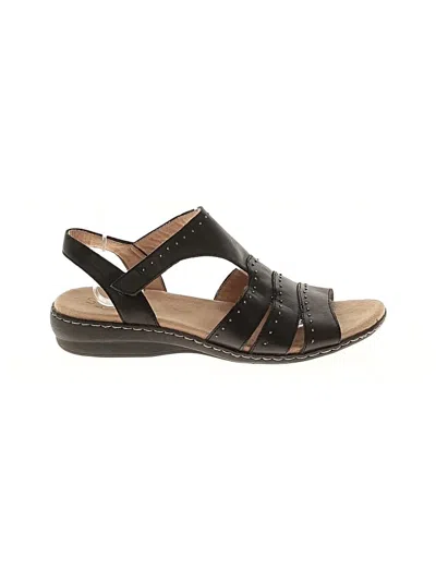 Pre-owned Soul Naturalizer Sandals In Black