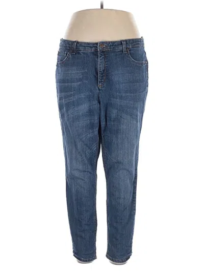 Pre-owned Jones New York Jeans In Blue