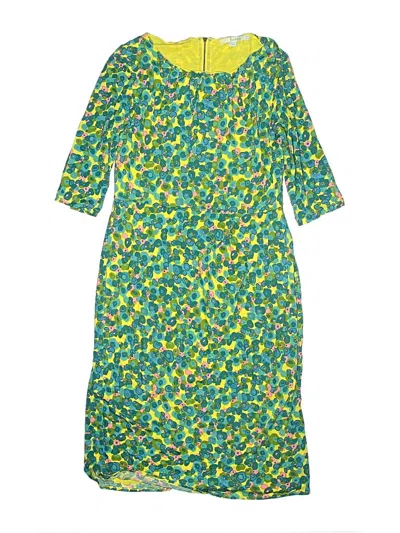 Pre-owned Boden Kids' Dress In Green