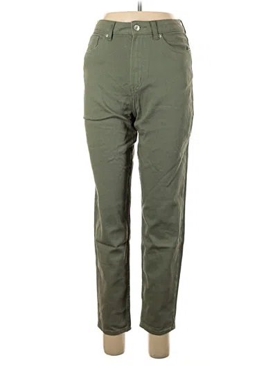 Pre-owned Divided By H&m Jeggings In Green