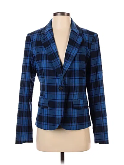 Pre-owned Merona Blazer Jacket In Blue