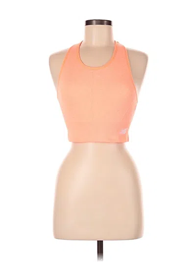 Pre-owned New Balance Sports Bra In Orange