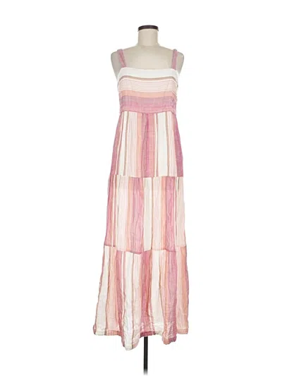 Pre-owned Faherty Casual Dress In Pink