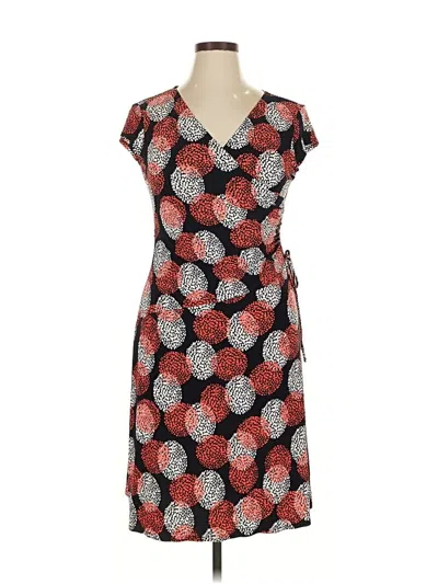 Pre-owned Evan Picone Casual Dress In Red