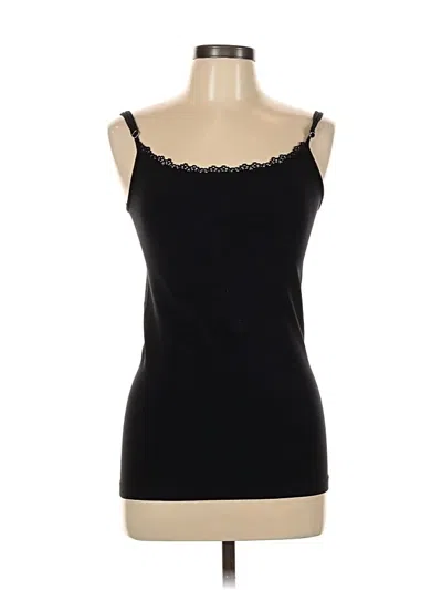 Pre-owned Tahari Tank Top Black Strapless Neckline Tops