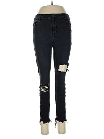 Pre-owned Free People Jeans In Black