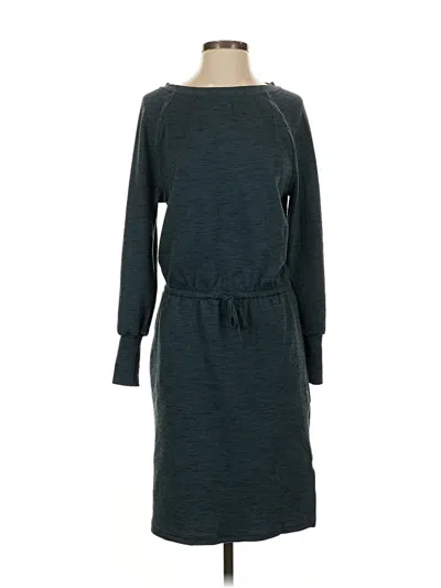 Pre-owned Prana Casual Dress In Blue