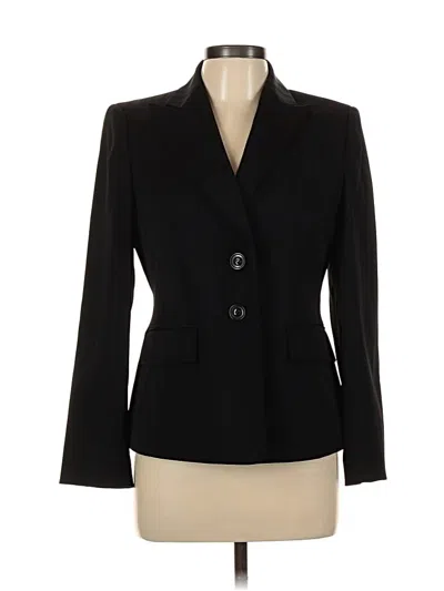 Pre-owned Kasper Blazer Jacket In Black