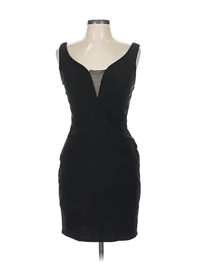 Pre-owned Crystal Doll Cocktail Dress In Black